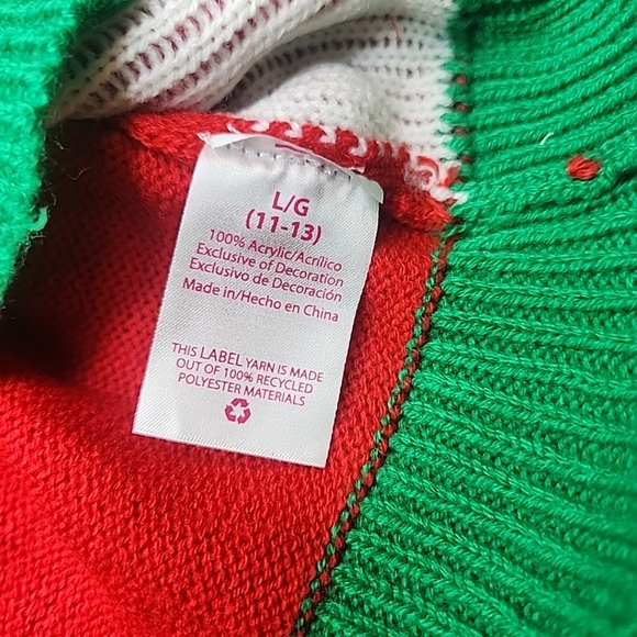 No Boundaries Juniors Christmas Sweater L (11-13) - Picture 8 of 8